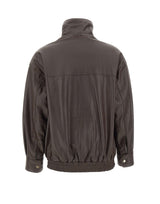 Giacca bomber in pelle SI1SF001 6028 KAOS 