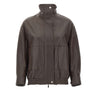Giacca bomber in pelle SI1SF001 6028 KAOS 