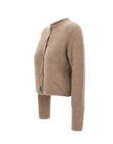 KAOS Cardigan in misto alpaca BEIGE Donna 