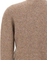 KAOS Cardigan in misto alpaca BEIGE Donna 