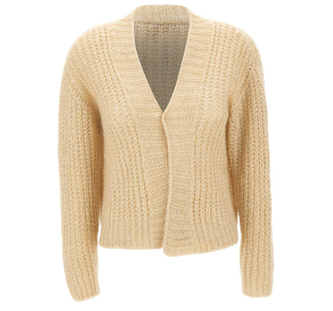 KAOS Cardigan traforato con paillettes BEIGE Donna 
