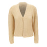 KAOS Cardigan traforato con paillettes BEIGE Donna 
