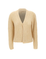KAOS Cardigan traforato con paillettes BEIGE Donna 