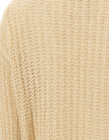 KAOS Cardigan traforato con paillettes BEIGE Donna 