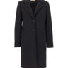 KAOS Cappotto monopetto BLACK Donna 