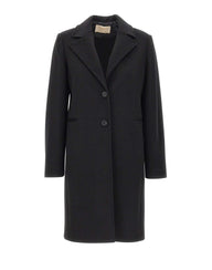 KAOS Cappotto monopetto BLACK Donna 