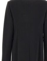 KAOS Cappotto monopetto BLACK Donna 