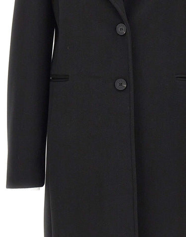 KAOS Cappotto monopetto BLACK Donna 