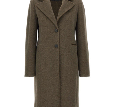 KAOS Cappotto monopetto BROWN Donna 