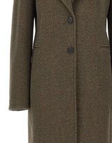 KAOS Cappotto monopetto BROWN Donna 