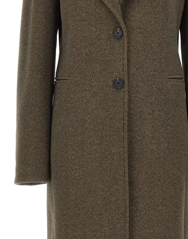 KAOS Cappotto monopetto BROWN Donna 