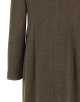 KAOS Cappotto monopetto BROWN Donna 