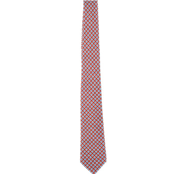 Cravatta in seta con motivo a rombi UCRVKRC01M3908 001 KITON 