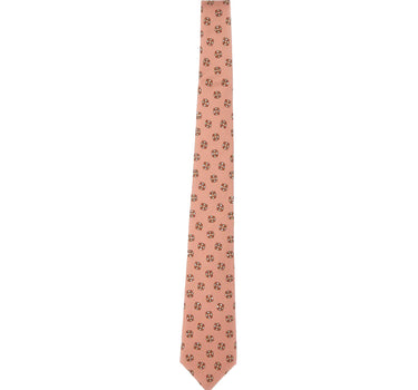 Cravatta in seta con motivo floreale UCRVKRC01M9003 000 KITON 