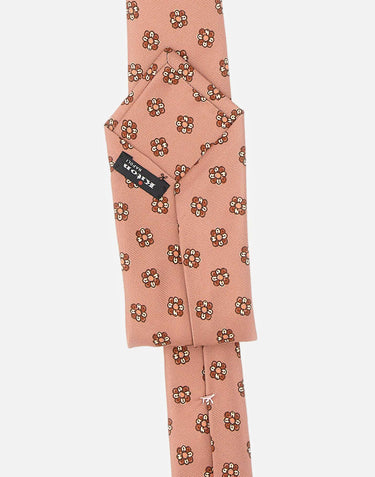 Cravatta in seta con motivo floreale UCRVKRC01M9003 000 KITON 