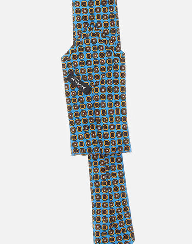Cravatta in seta con motivo geometrico UCRVKRC01M9601 001 KITON 