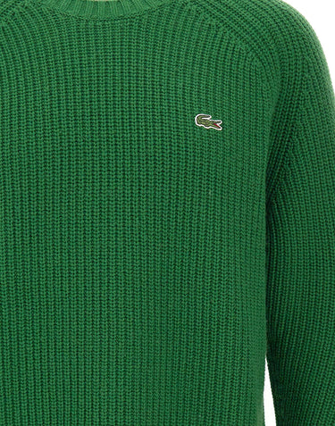 LACOSTE Maglia in lana GREEN Uomo 