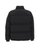 LACOSTE Piumino con cappuccio a scomparsa BLACK Uomo 