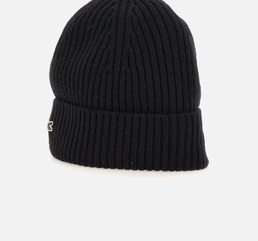 LACOSTE Berretto in lana BLACK Uomo 