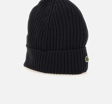 LACOSTE Berretto in lana BLACK Uomo 