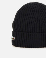 LACOSTE Berretto in lana BLACK Uomo 