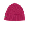 LACOSTE Berretto in lana spazzolata a costine Pink Uomo 