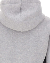 LACOSTE Felpa crop in jersey GREY Donna 