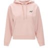 LACOSTE Felpa con cappuccio in misto cotone Pink Donna 