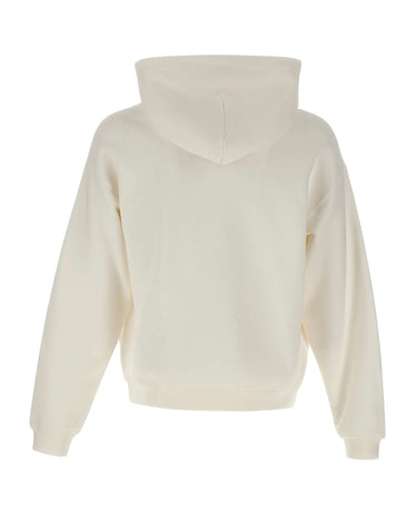LACOSTE Felpa in cotone WHITE Unisex 
