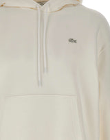 LACOSTE Felpa in cotone WHITE Unisex 
