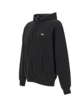 LACOSTE Felpa in cotone BLACK Uomo 