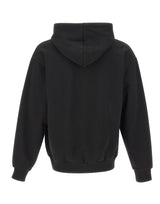 LACOSTE Felpa in cotone BLACK Uomo 