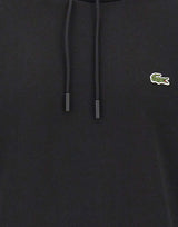 LACOSTE Felpa in cotone BLACK Uomo 