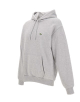 LACOSTE Felpa in cotone GREY Uomo 