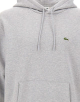 LACOSTE Felpa in cotone GREY Uomo 