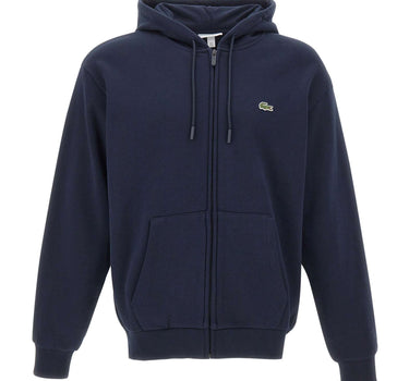 LACOSTE Felpa in cotone BLUE Uomo 