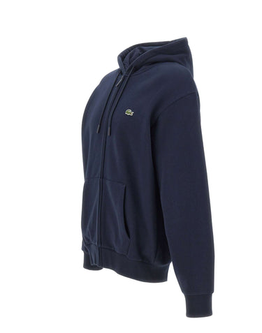 LACOSTE Felpa in cotone BLUE Uomo 