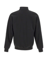 LACOSTE Felpa in misto cotone BLACK Uomo 