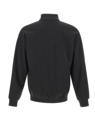 LACOSTE Felpa in misto cotone BLACK Uomo 