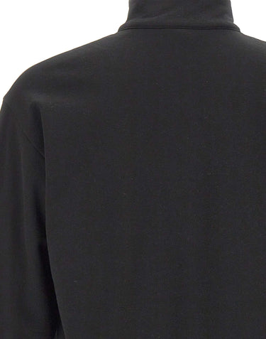 LACOSTE Felpa in misto cotone BLACK Uomo 