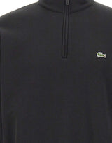 LACOSTE Felpa in misto cotone BLACK Uomo 