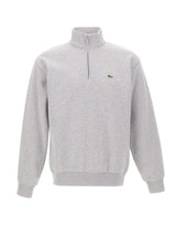 LACOSTE Felpa in misto cotone GREY Uomo 