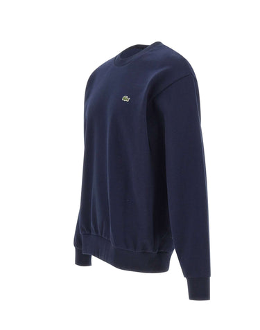 LACOSTE Felpa in cotone BLUE Uomo 