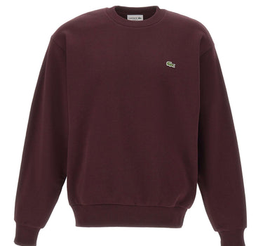 LACOSTE Felpa in cotone RED Uomo 