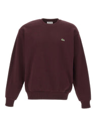LACOSTE Felpa in cotone RED Uomo 