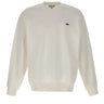 LACOSTE Felpa in cotone WHITE Uomo 