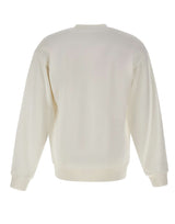 LACOSTE Felpa in cotone WHITE Uomo 