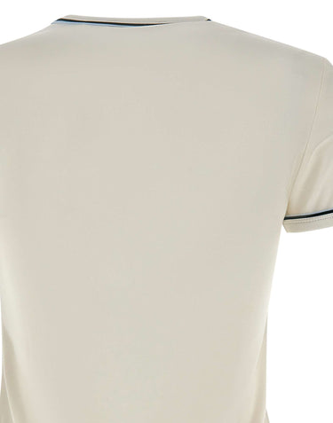 LACOSTE T-shirt in jersey slim fit WHITE Donna 