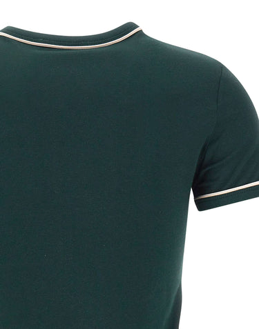 LACOSTE T-shirt in jersey slim fit GREEN Donna 