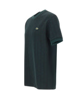 LACOSTE T-shirt monogramma GREEN Uomo 